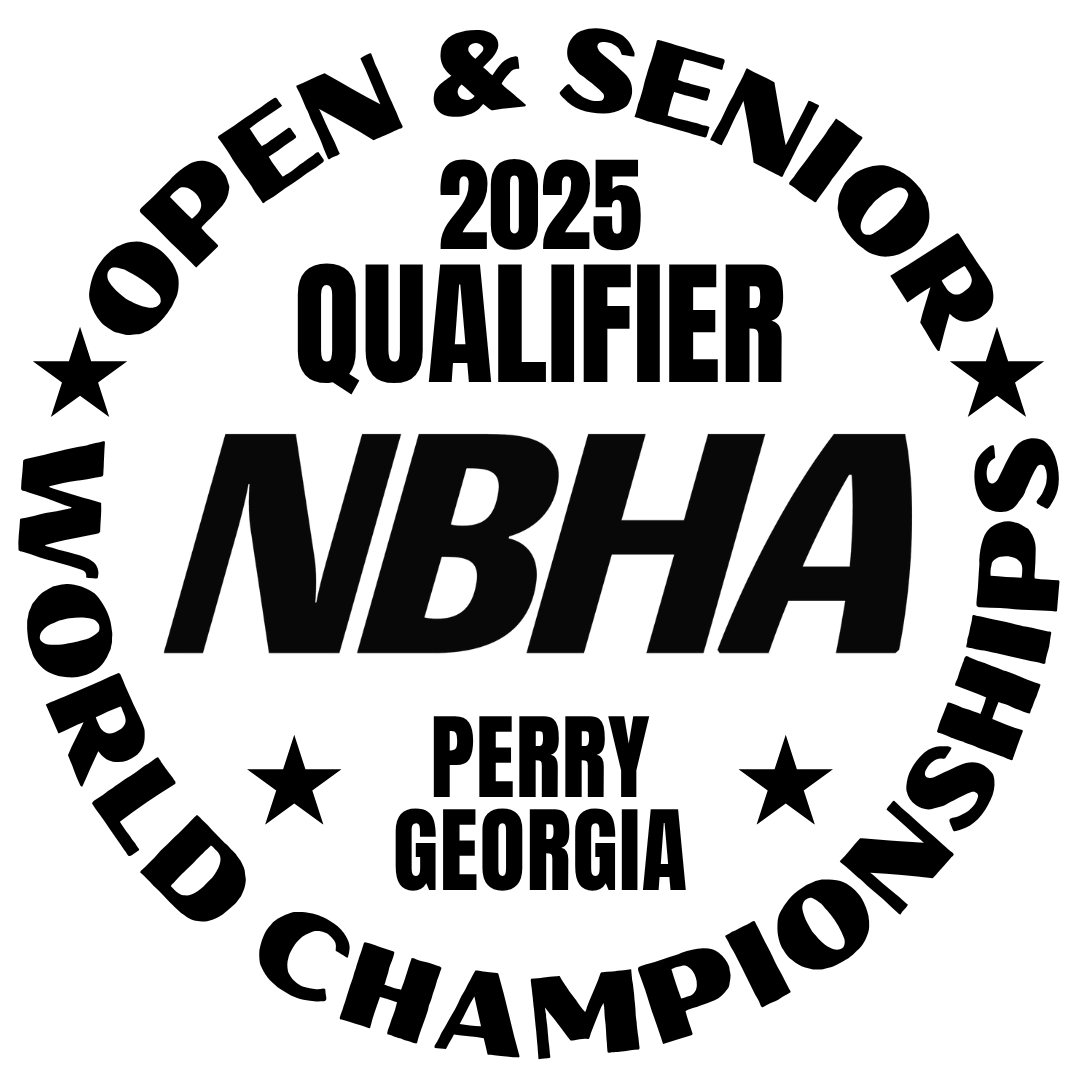 2025 NBHA Open & Senior World Championship Decal : Qualifier