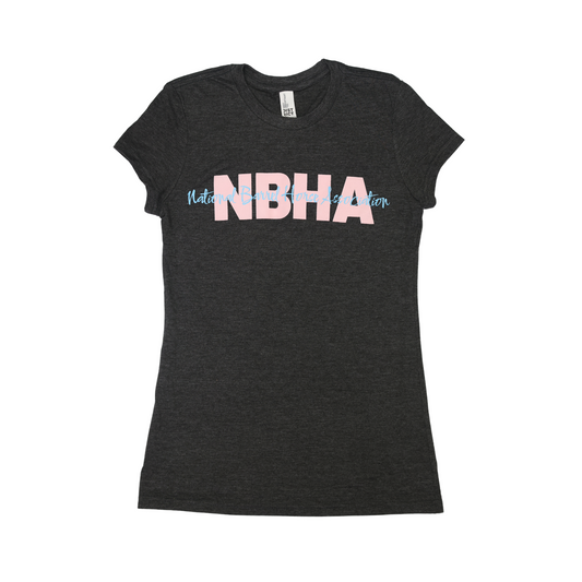 NBHA Women's T-Shirt : Heather Charcoal