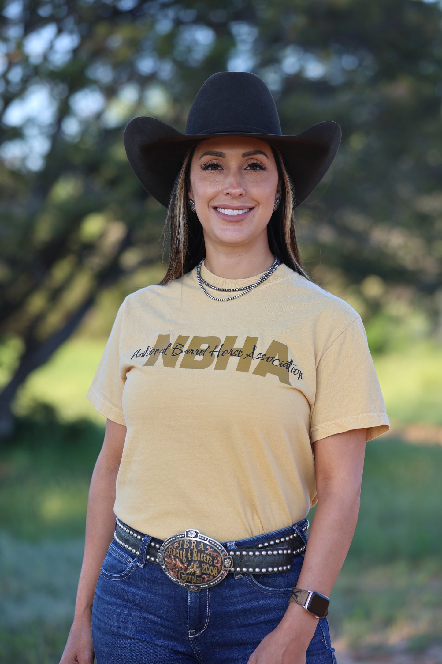 NBHA T-Shirt : Mustard Comfort Colors