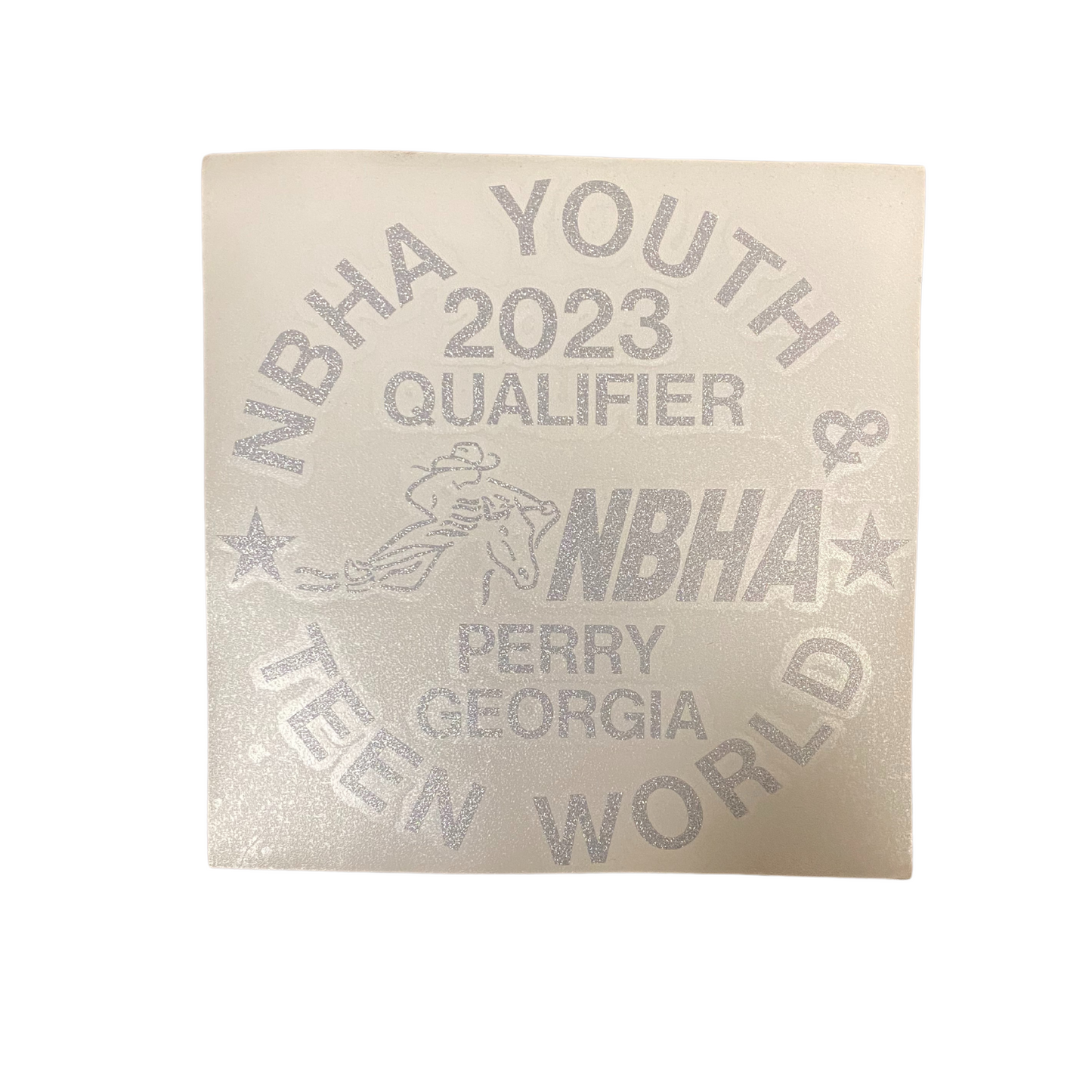 2023 NBHA Youth & Teen World Championship Decal : Qualifier