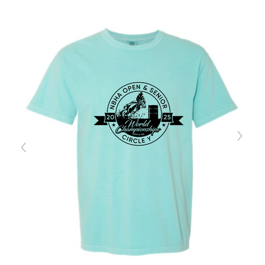 2025 NBHA Open & Senior World Championship T-Shirt : Mint