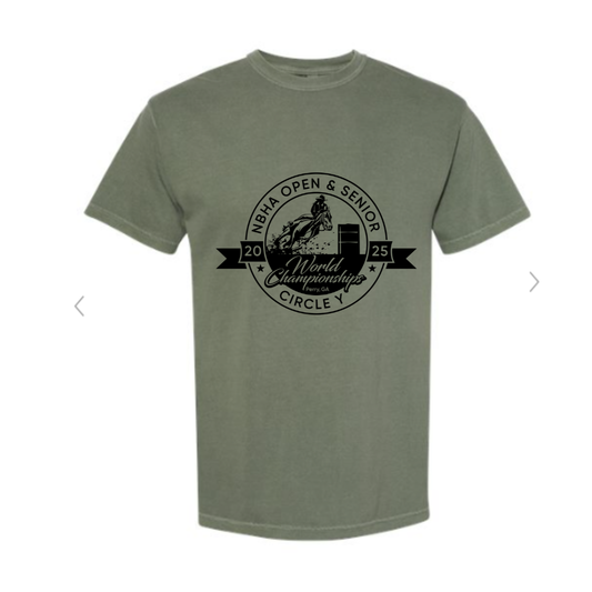 2025 NBHA Open & Senior World Championship T-Shirt : Green