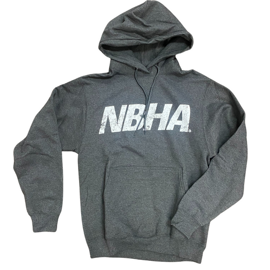 NBHA Hooded Sweatshirt : Heather Black