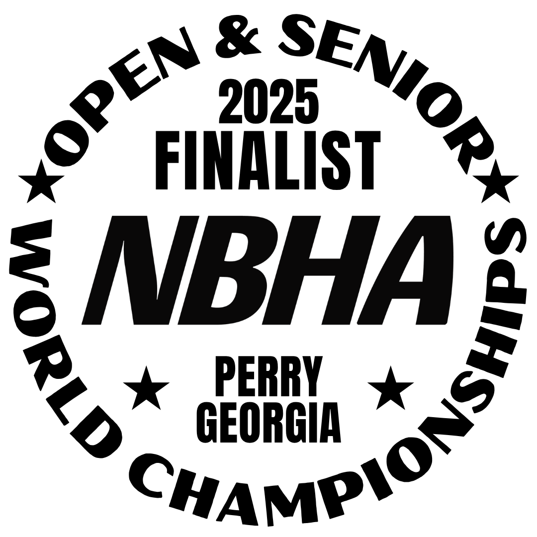 2025 NBHA Open & Senior World Championship Decal : Finalist