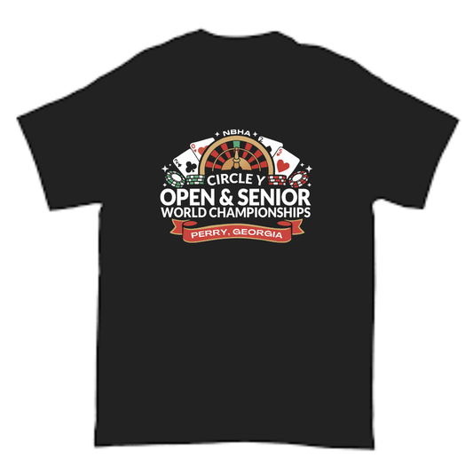 2025 NBHA Open & Senior World Championship T-Shirt : Contestant