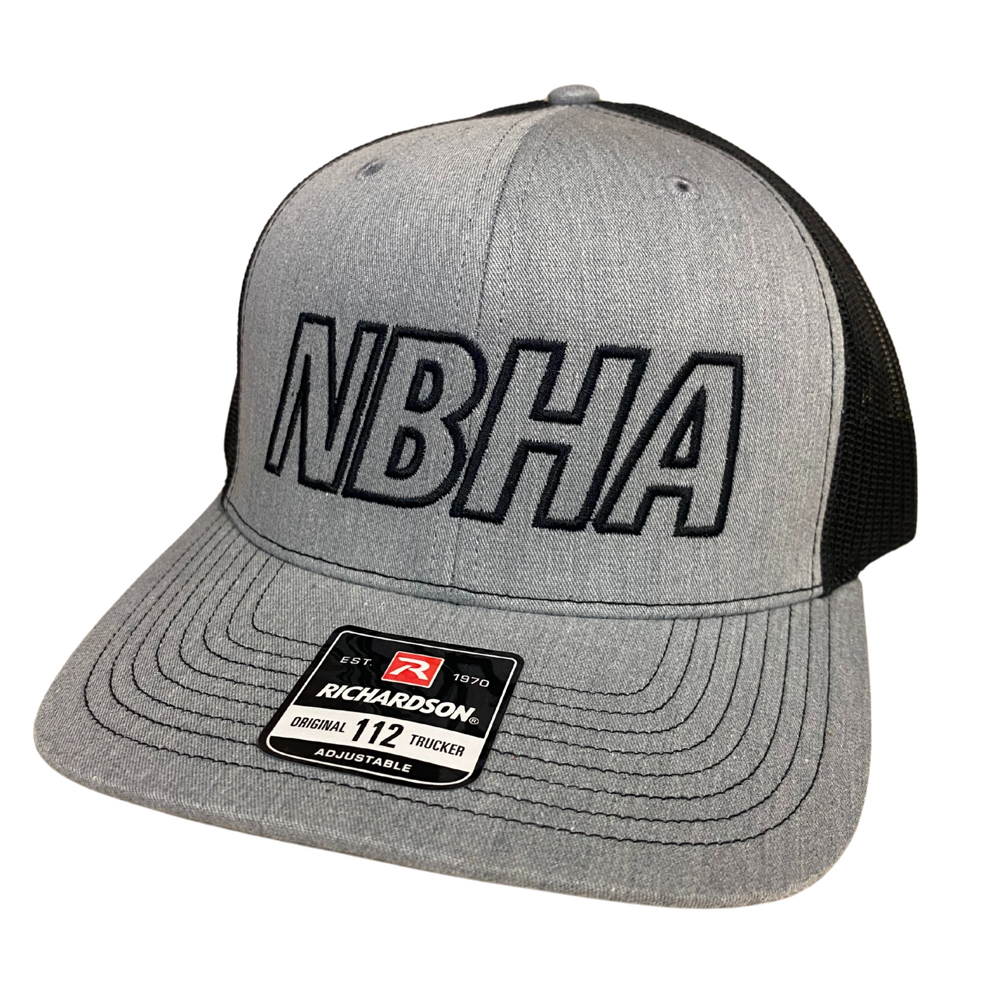 NBHA Trucker Hat : Grey/Black