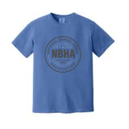 NBHA T-Shirt : Flo Blue Comfort Colors