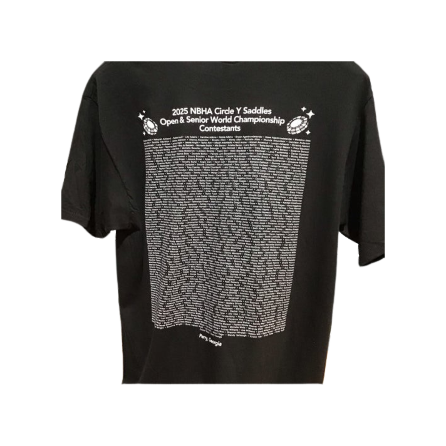 2025 NBHA Open & Senior World Championship T-Shirt : Contestant