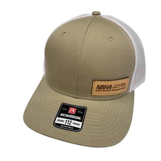 2025 NBHA Open & Senior World Championship Patch Hat