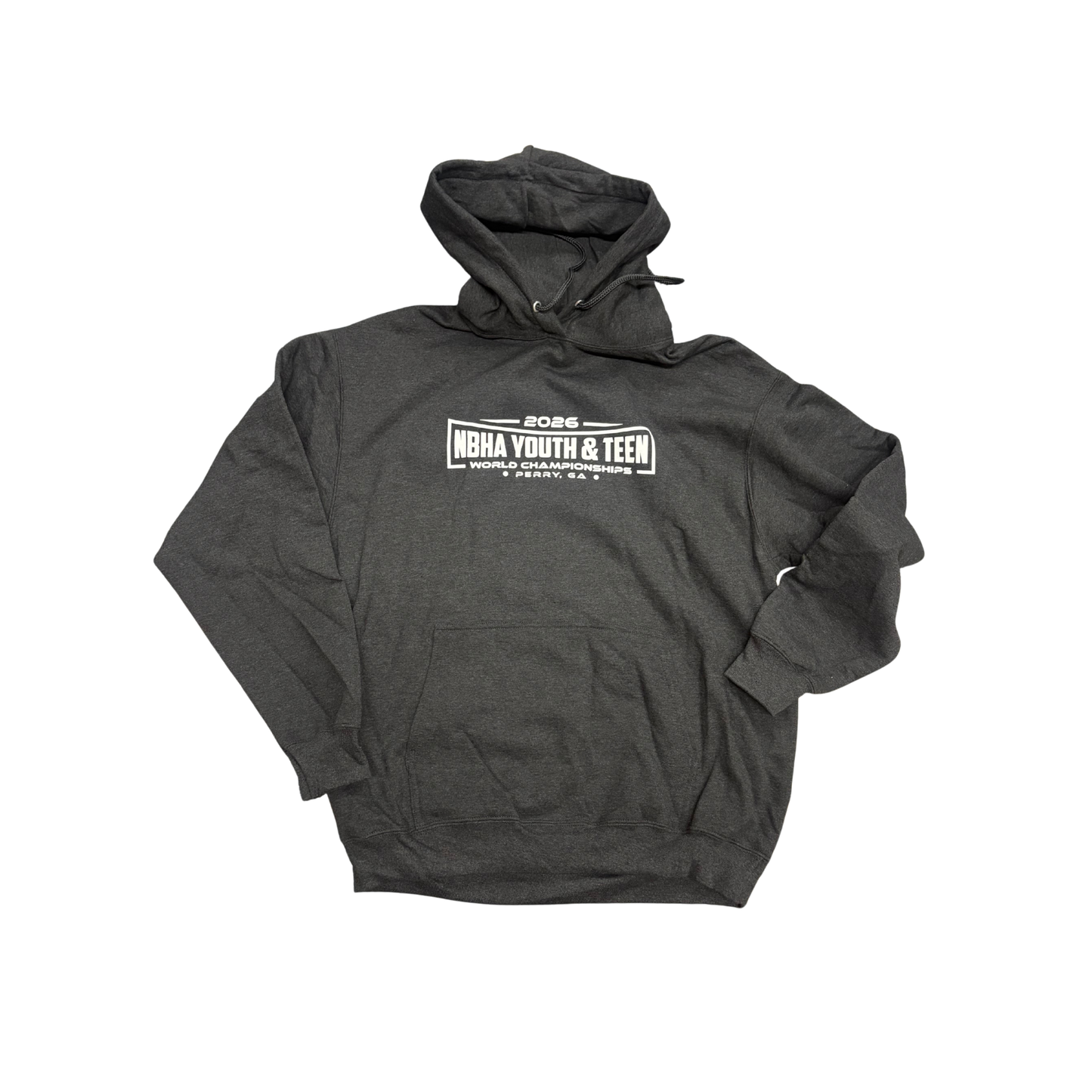 NBHA Hooded Sweatshirt : YW2026 Heather Black