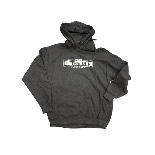 NBHA Hooded Sweatshirt : YW2026 Heather Black