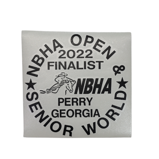 2022 NBHA Open & Senior World Championship Decal : Finalist