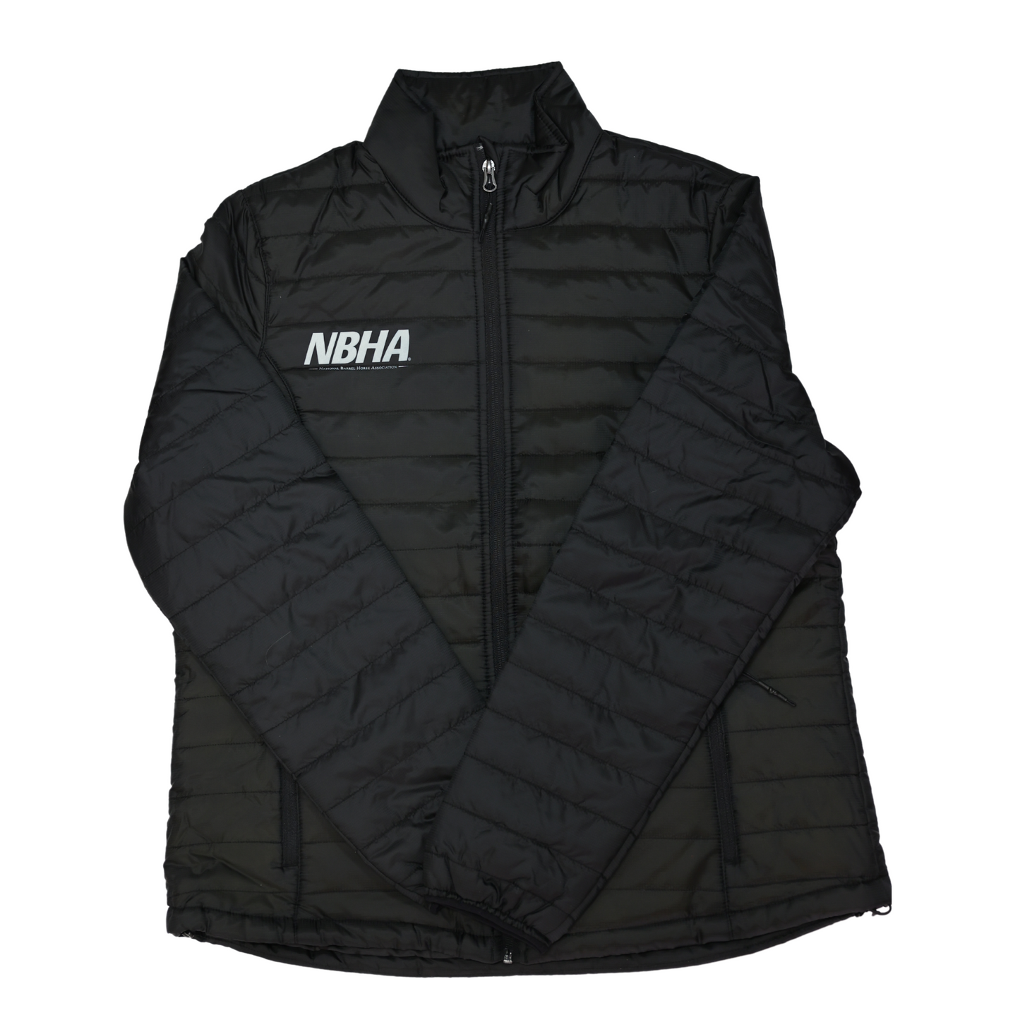 NBHA Women's Full Zip Puffer Jacket : Black