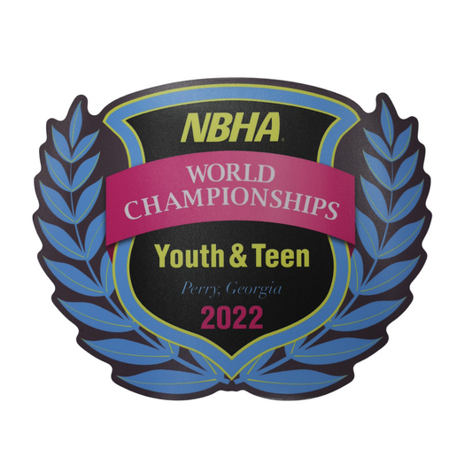 2022 NBHA Youth & Teen World Championship Sticker