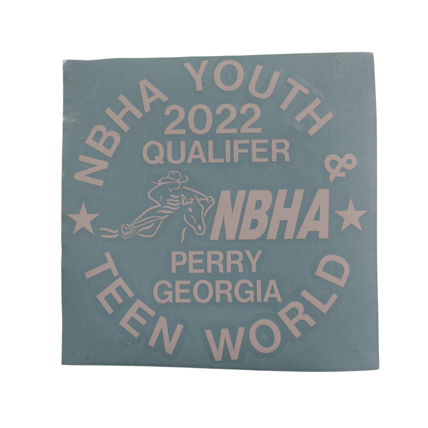 2022 NBHA Youth & Teen World Championship Decal : Qualifier